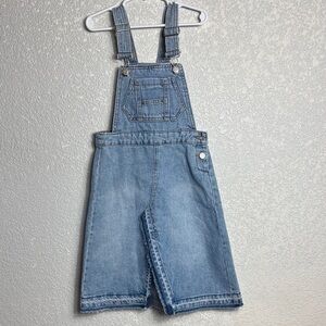 Zara Light Blue Denim Kids Overalls